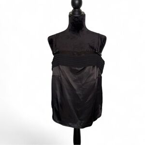 Vintage Mister Leonard Black Bow Tank Top Made in Canada